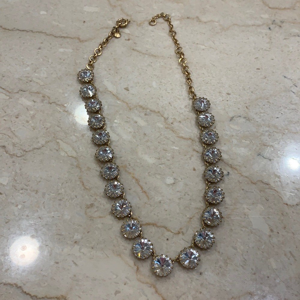 JCrew crystal necklace